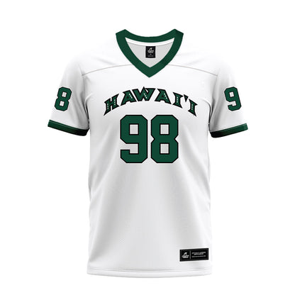 Hawaii - NCAA Football : Foi Shaw - Premium Football Jersey