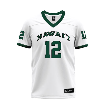 Hawaii - NCAA Football : Micah Alejado - Premium Football Jersey