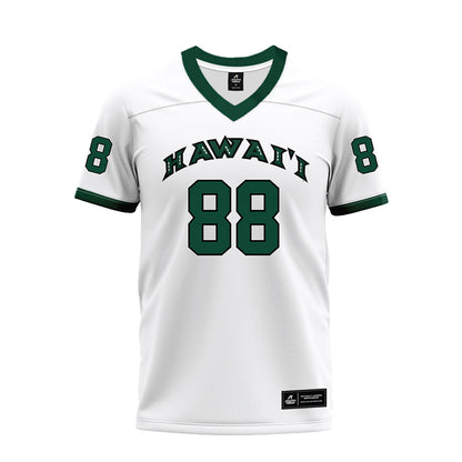 Hawaii - NCAA Football : Kayde Mahuka - Premium Football Jersey