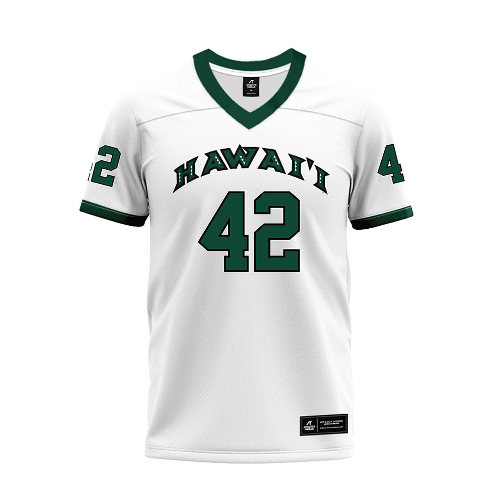 Hawaii - NCAA Football : Sitani Mikaele - Premium Football Jersey-0