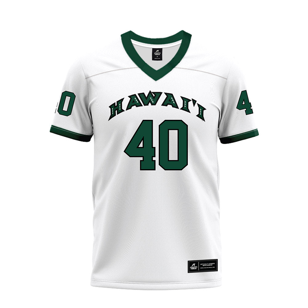 Hawaii - NCAA Football : Jeremiah Wright - Premium Football Jersey