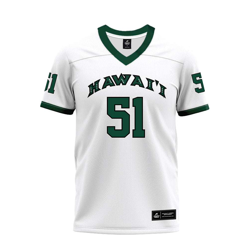 Hawaii - NCAA Football : LesterLaisene Lagafuaina - Premium Football Jersey