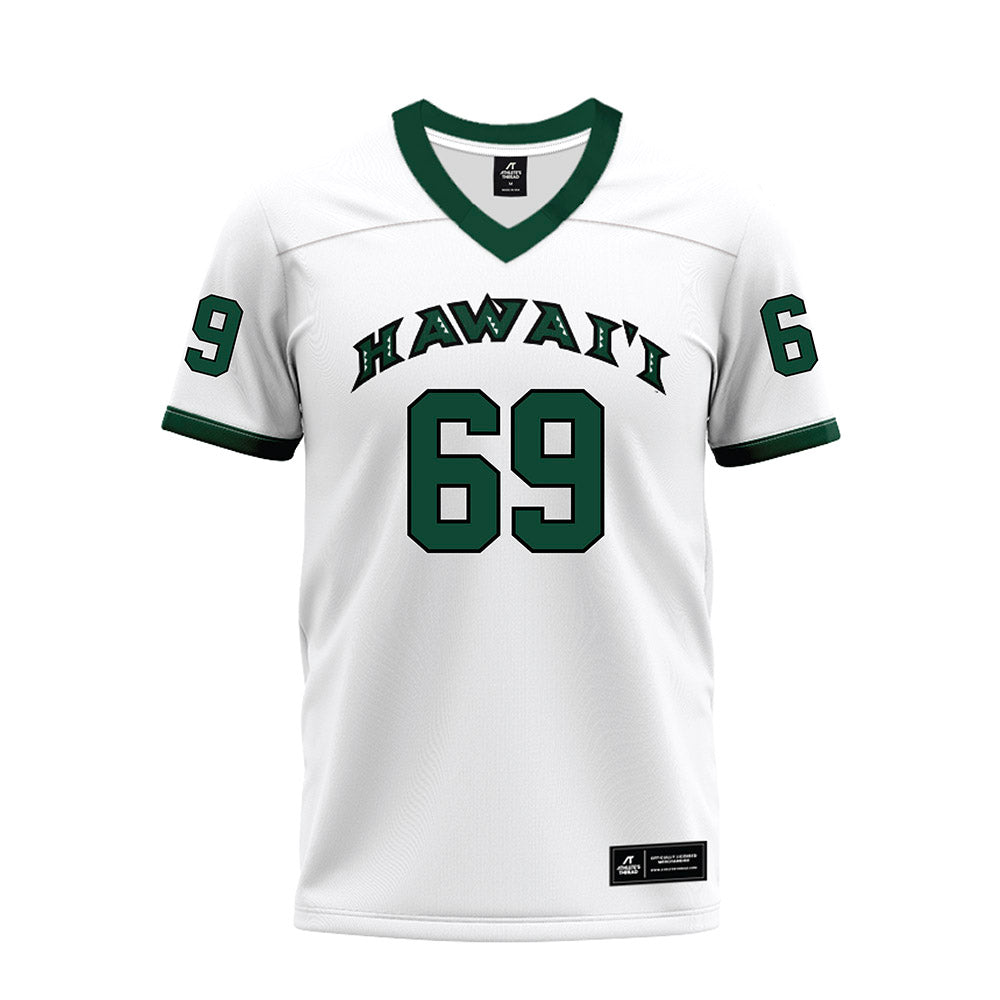 Hawaii - NCAA Football : Daniel Williams - Premium Football Jersey