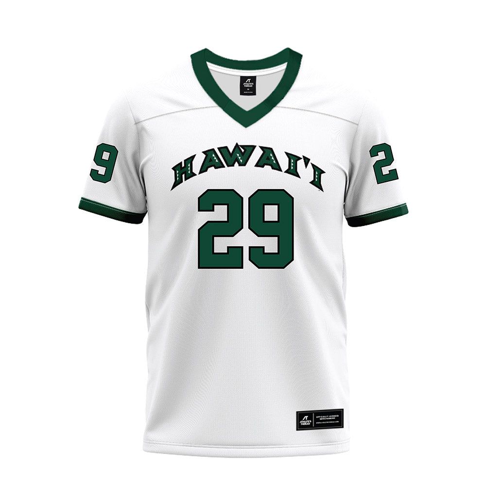 Hawaii - NCAA Football : Kilinahe Mendiola-Jensen - Premium Football Jersey