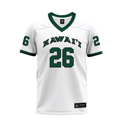 Hawaii - NCAA Football : Deliyon Freeman - Premium Football Jersey