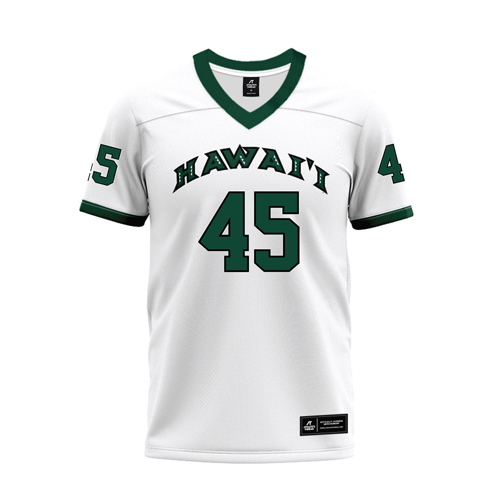 Hawaii - NCAA Football : Nicholas Pang - Premium Football Jersey