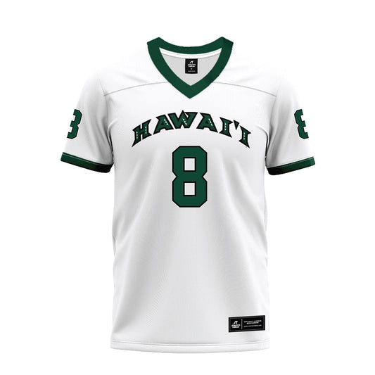 Hawaii - NCAA Football : Tamatoa Mokiao-Atimalala - Premium Football Jersey