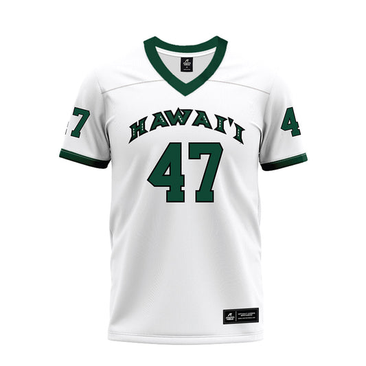 Hawaii - NCAA Football : Emmet Holt-Mossman - Premium Football Jersey