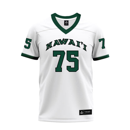 Hawaii - NCAA Football : Kaleb Carter - Premium Football Jersey