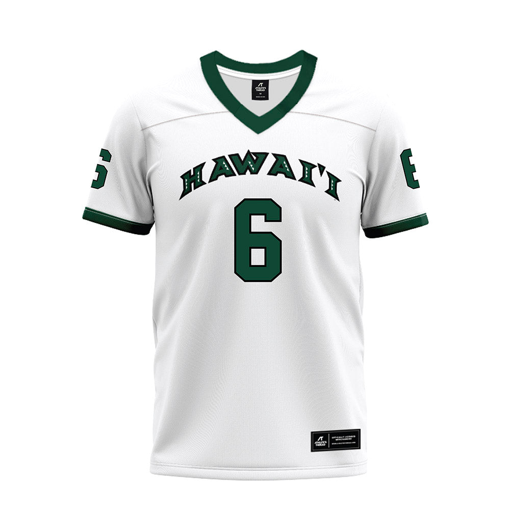 Hawaii - NCAA Football : Dekel Crowdus - Premium Football Jersey