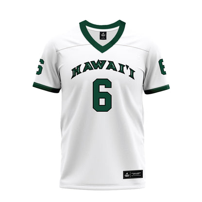 Hawaii - NCAA Football : Dekel Crowdus - Premium Football Jersey