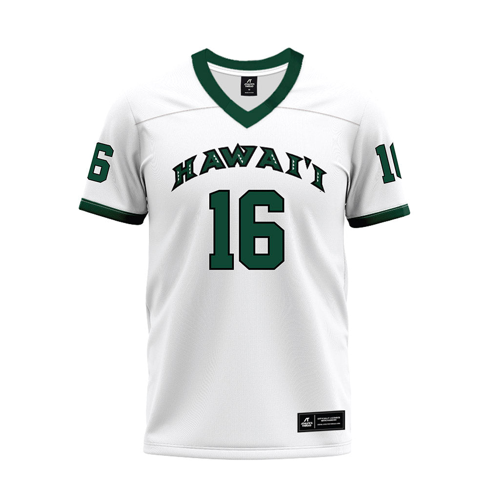 Hawaii - NCAA Football : John-Keawe Sagapolutele - Premium Football Jersey