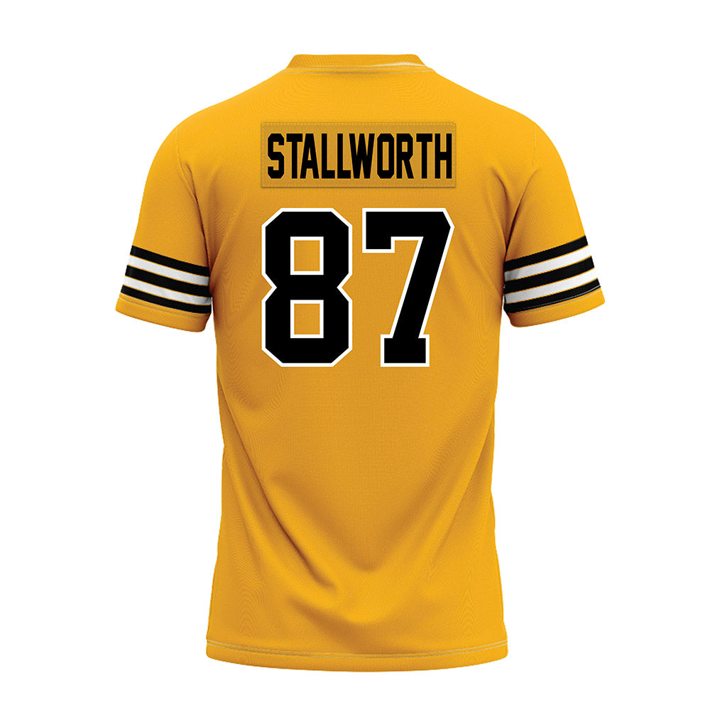 Towson - NCAA Football : Jordan Stallworth - Premium Football Jersey-1