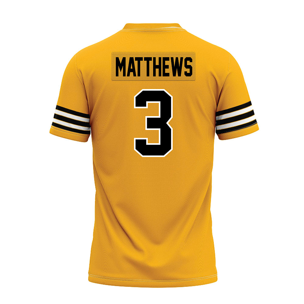 Towson - NCAA Football : Devin Matthews - Premium Football Jersey-1