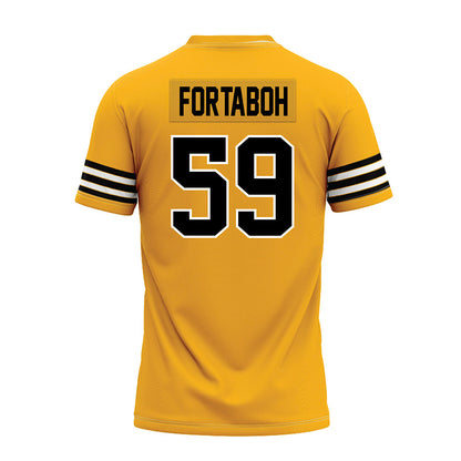 Towson - NCAA Football : Chab Fortaboh - Premium Football Jersey