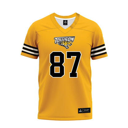 Towson - NCAA Football : Jordan Stallworth - Premium Football Jersey-0