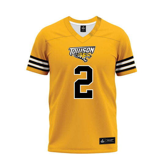 Towson - NCAA Football : Kaden White - Premium Football Jersey-0