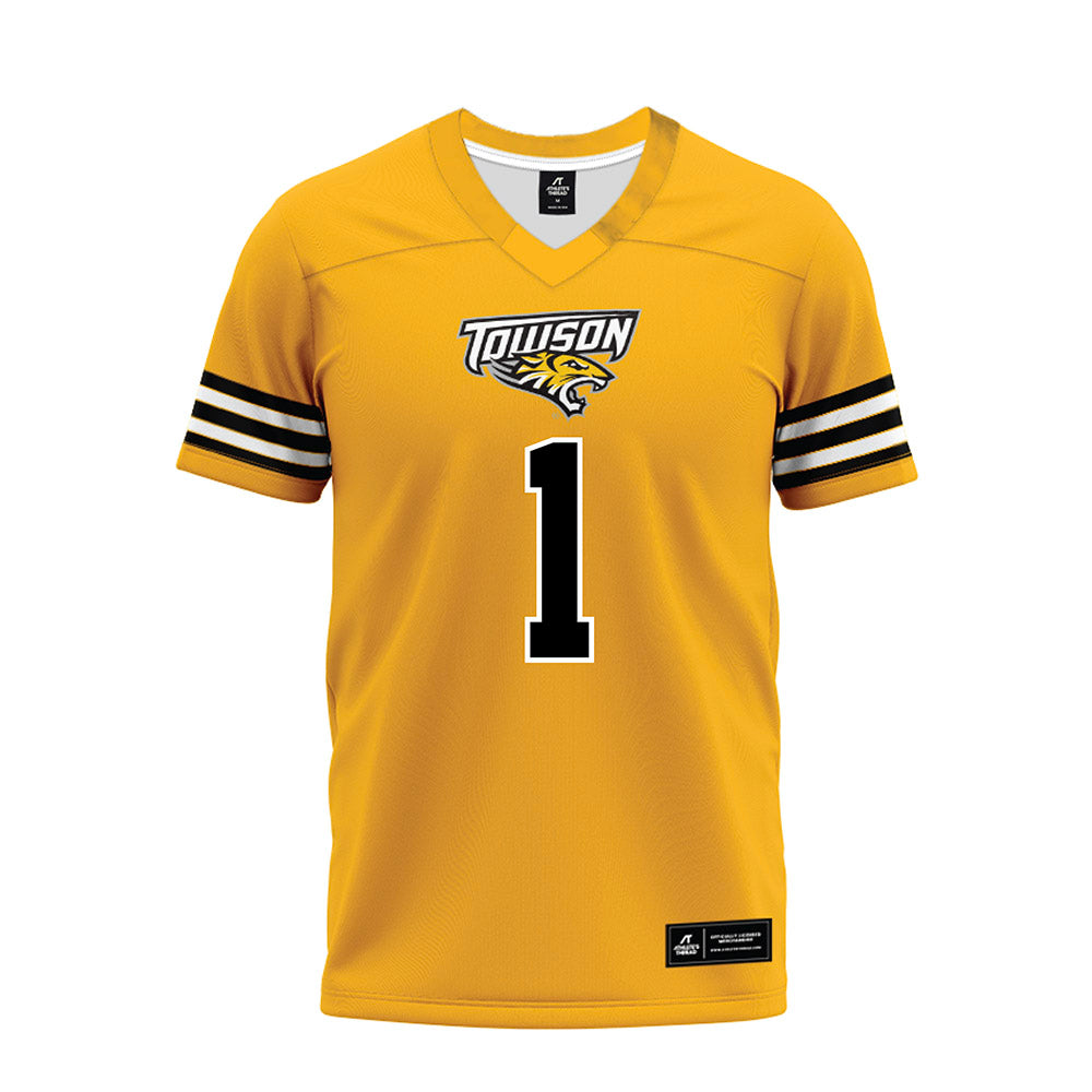 Towson - NCAA Football : Zay Perkins - Premium Football Jersey-0