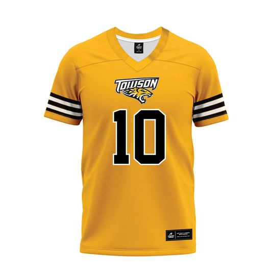 Towson - NCAA Football : John Gioia Jr - Premium Football Jersey