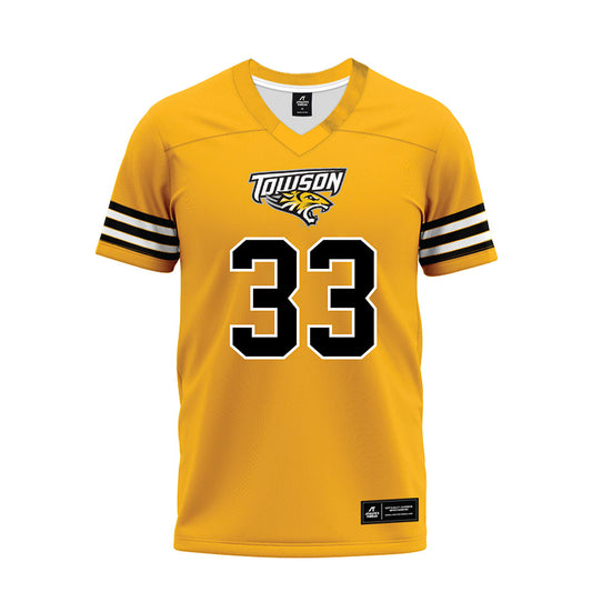 Towson - NCAA Football : Ashton Siwald - Premium Football Jersey