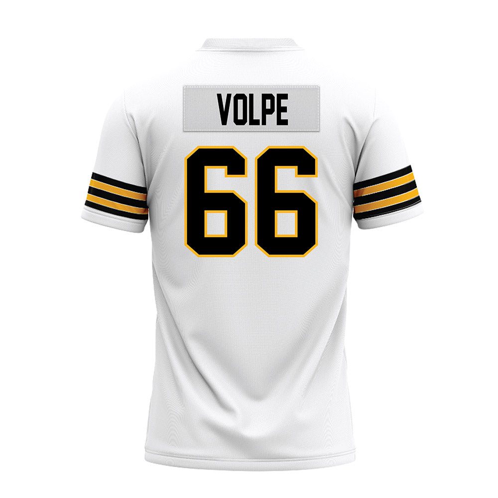 Towson - NCAA Football : Dan Volpe - White Premium Football Jersey-1