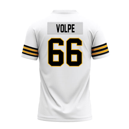 Towson - NCAA Football : Dan Volpe - White Premium Football Jersey-1