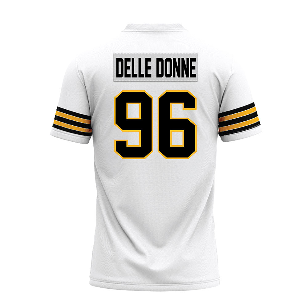 Towson - NCAA Football : Anthony Delle Donne - White Premium Football Jersey