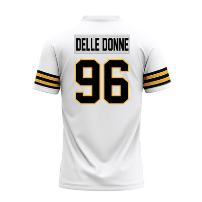 Towson - NCAA Football : Anthony Delle Donne - White Premium Football Jersey