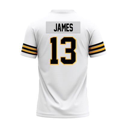 Towson - NCAA Football : Da'Kendall James - White Premium Football Jersey