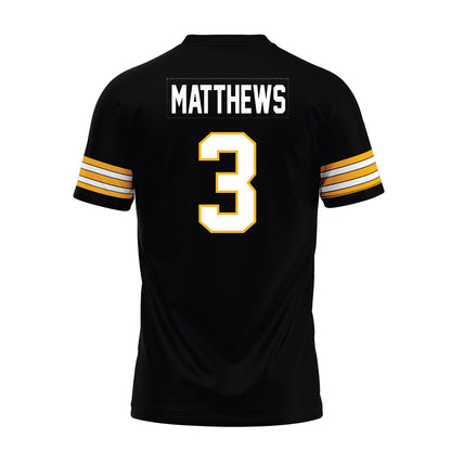 Towson - NCAA Football : Devin Matthews - Premium Football Jersey-1