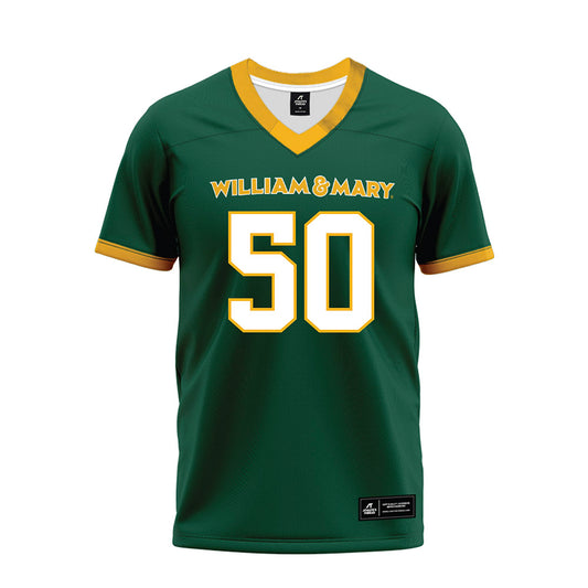 William & Mary - NCAA Football : Michael Kabban - Premium Football Jersey-0
