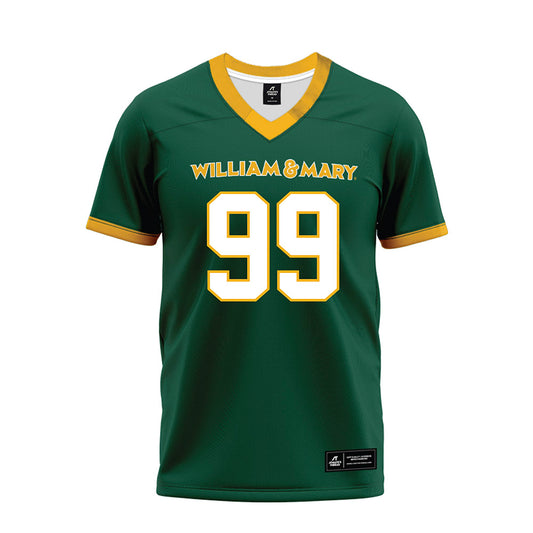 William & Mary - NCAA Football : Nathaniel McDonald II - Premium Football Jersey
