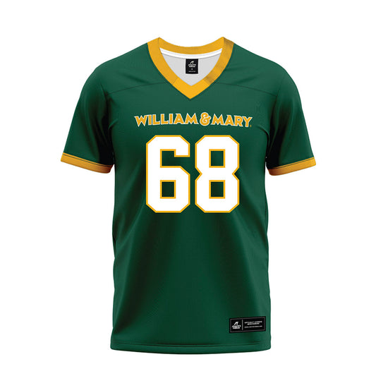 William & Mary - NCAA Football : Miles Glover - Premium Football Jersey-0