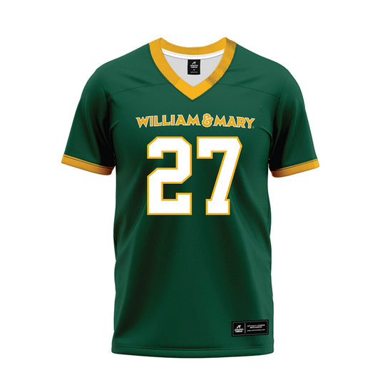 William & Mary - NCAA Football : Cole Kielhorn - Premium Football Jersey