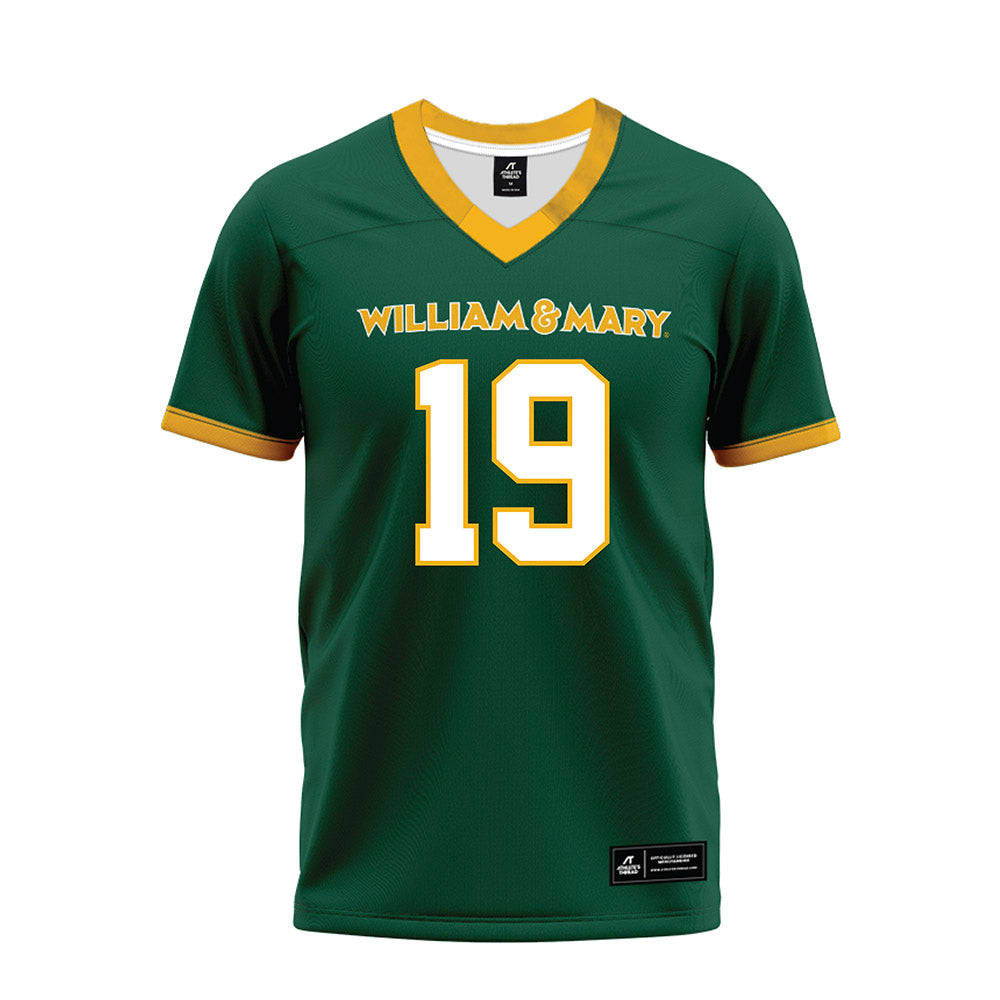 William & Mary - NCAA Football : Harrison Johnson - Premium Football Jersey-0