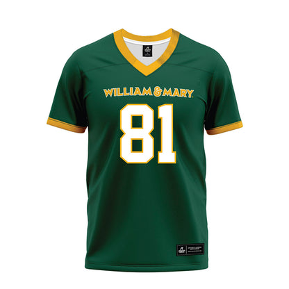 William & Mary - NCAA Football : Gavin McIntosh - Premium Football Jersey-0