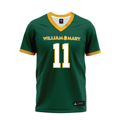 William & Mary - NCAA Football : Xavier Dillard - Premium Football Jersey-0