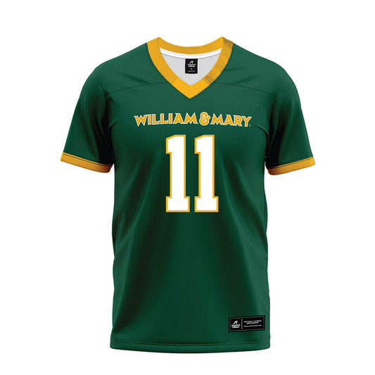 William & Mary - NCAA Football : Xavier Dillard - Premium Football Jersey-0