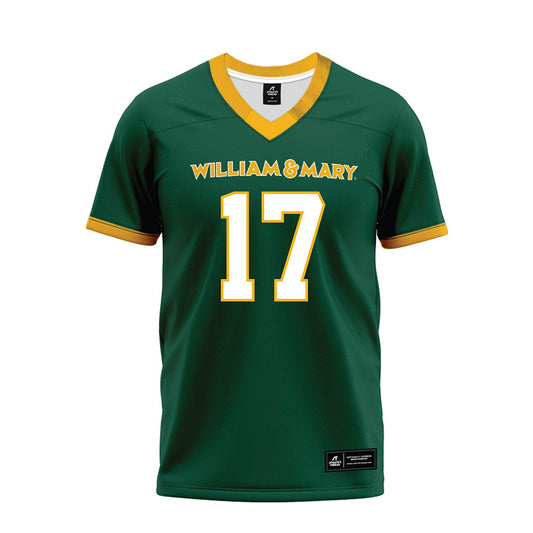 William & Mary - NCAA Football : Sascha Garcia - Premium Football Jersey