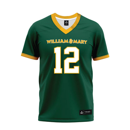 William & Mary - NCAA Football : Hollis Mathis - Premium Football Jersey