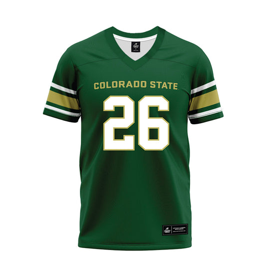 Colorado State - NCAA Football : Ryan McConnell - Green Premium Football Jersey