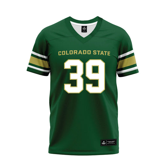 Colorado State - NCAA Football : DeAndre Gill Jr. - Green Premium Football Jersey