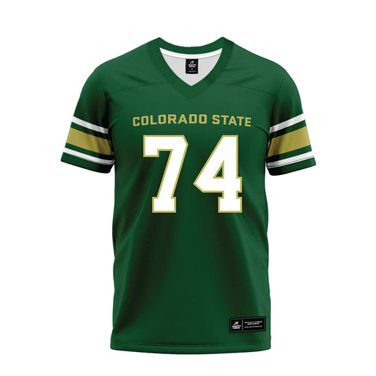Colorado State - NCAA Football : Tanner Morley - Green Premium Football Jersey