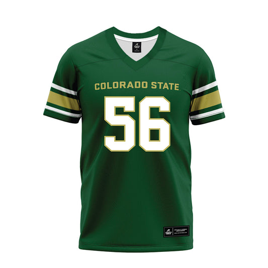 Colorado State - NCAA Football : Kenyon Agurs - Green Premium Football Jersey
