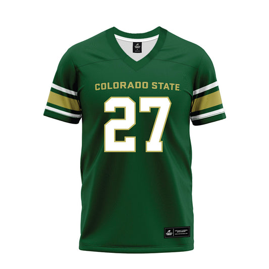 Colorado State - NCAA Football : Dylan Phelps - Green Premium Football Jersey-0