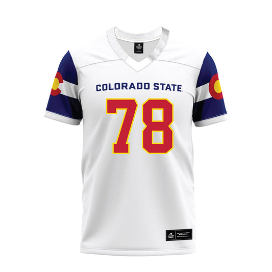Colorado State - NCAA Football : Aaron Karas - State Pride Premium Football Jersey