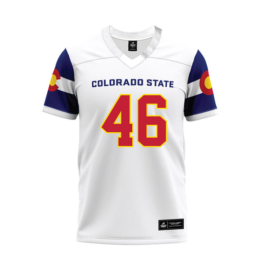 Colorado State - NCAA Football : Cody Pettitt - State Pride Premium Football Jersey