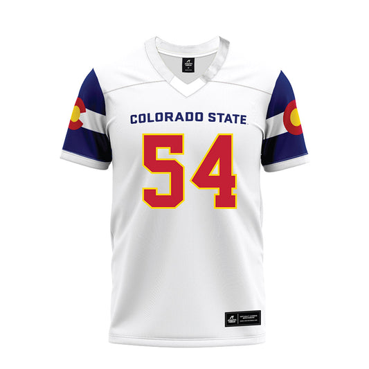 Colorado State - NCAA Football : Cannon Valenzuela - State Pride Premium Football Jersey-0