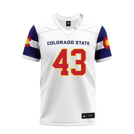 Colorado State - NCAA Football : Brock Camp - State Pride Premium Football Jersey-0