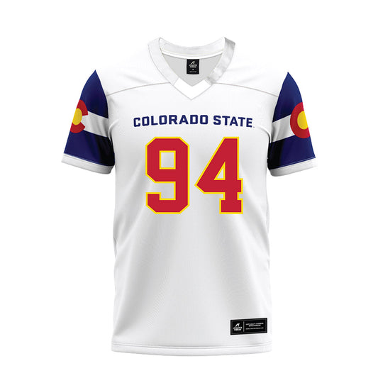 Colorado State - NCAA Football : Cam Bariteau - State Pride Premium Football Jersey